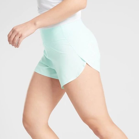 Athleta Pants - NWOT Athleta Blue Run With It 3.5" Shorts